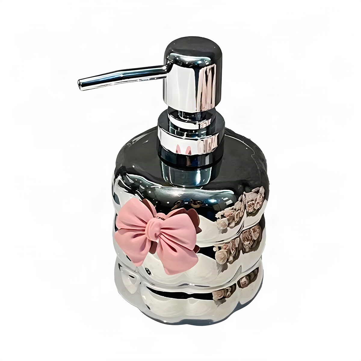 Ceramic Bow Soap Dispenser