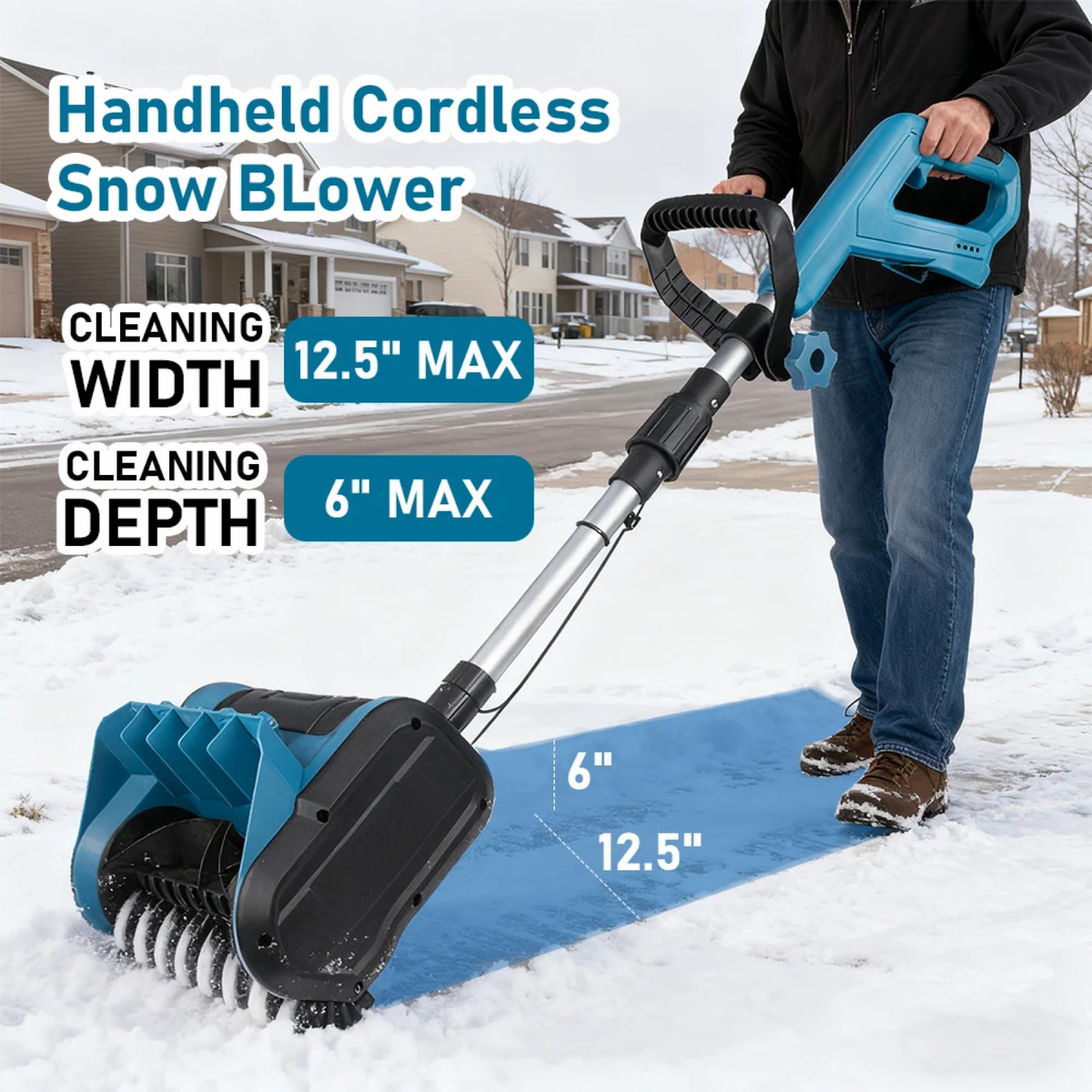 Cordless Electric Snow Shovel