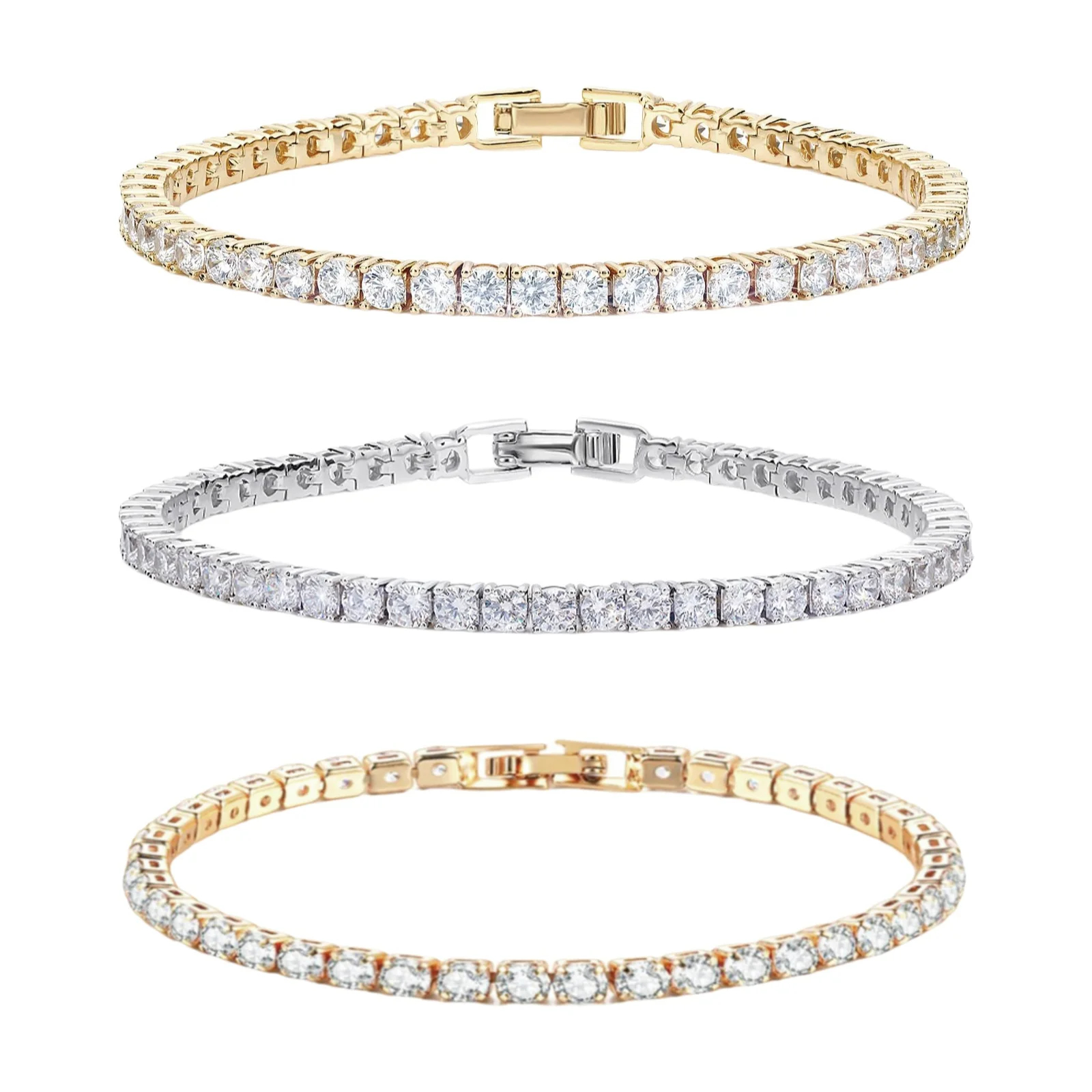 Crystal Tennis Bracelet