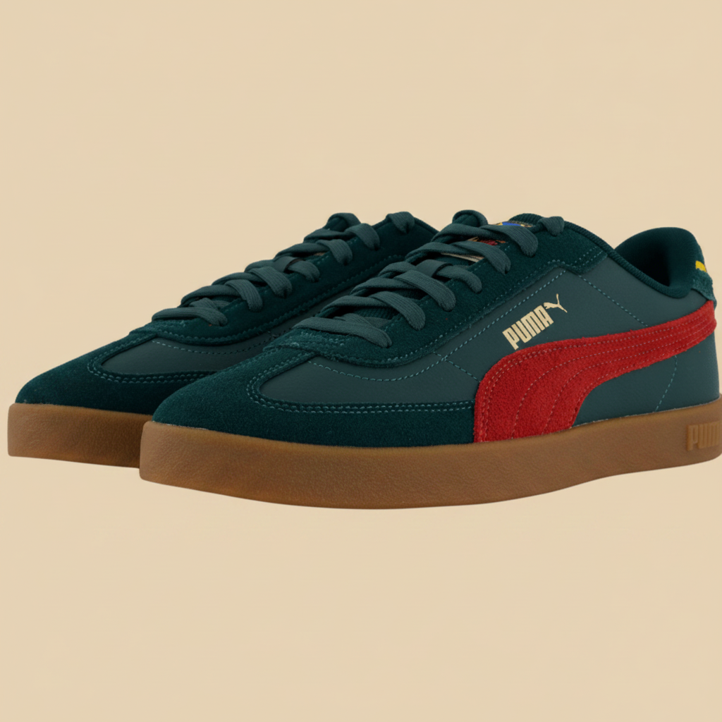 PUMA Club II Era - Retro Fotbollsdesign & Komfort Skor