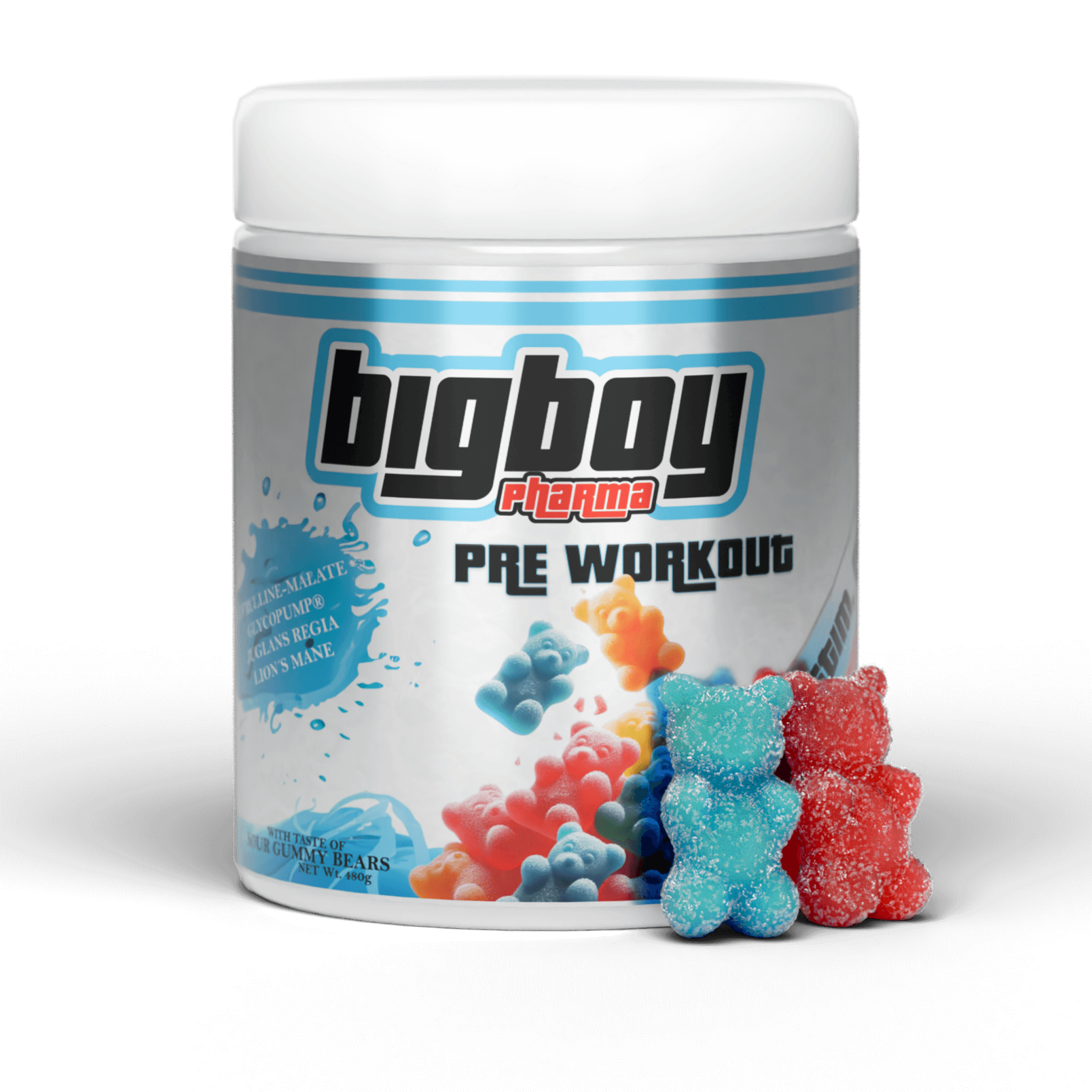 BigBoy Pharma Pre Workout (PWO) 480g