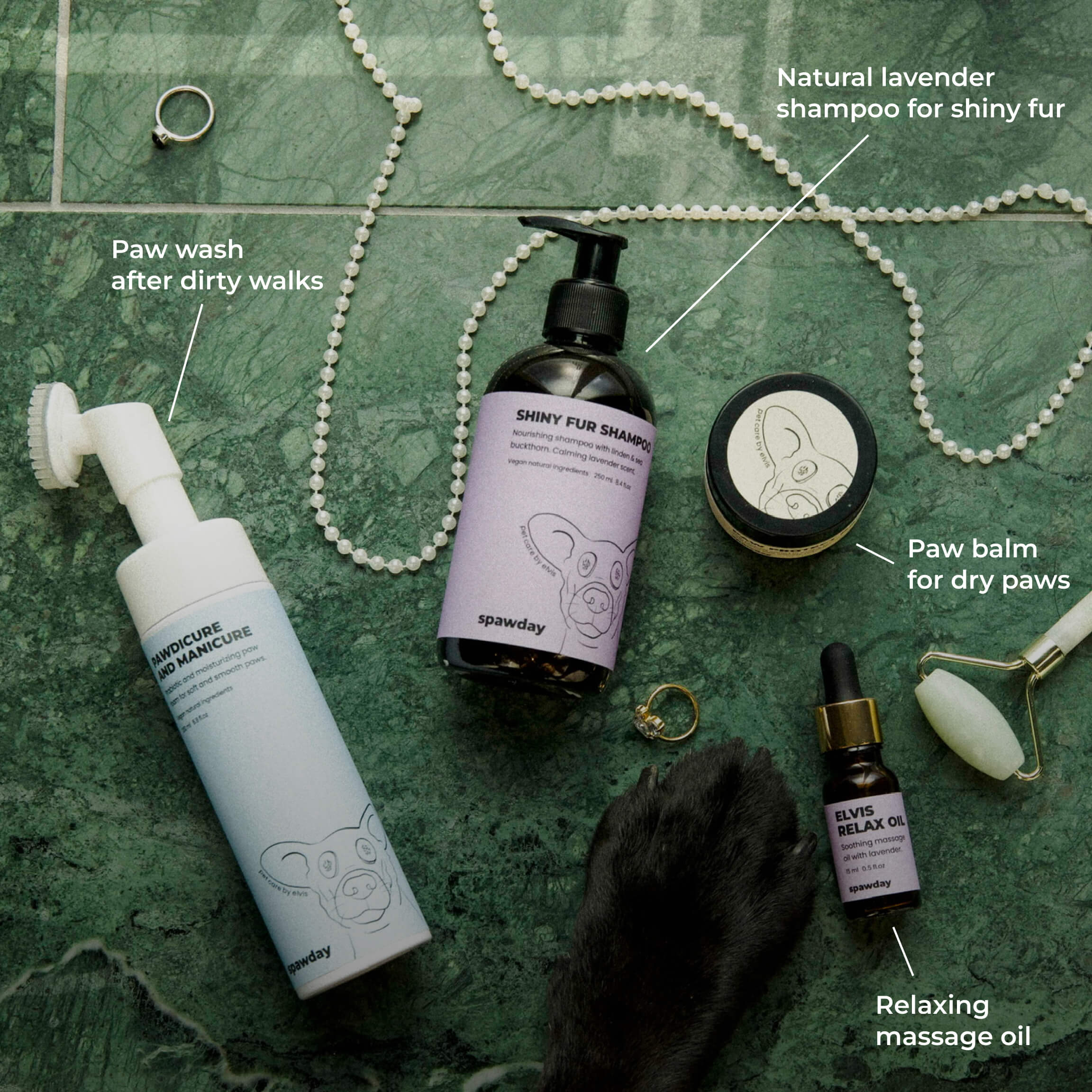 Elvis Spaw Kit - The Complete Dog Care Ritual