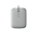 TAU powerbank, 1400mAh, C/Lightning/Micro USB, vit(ny)