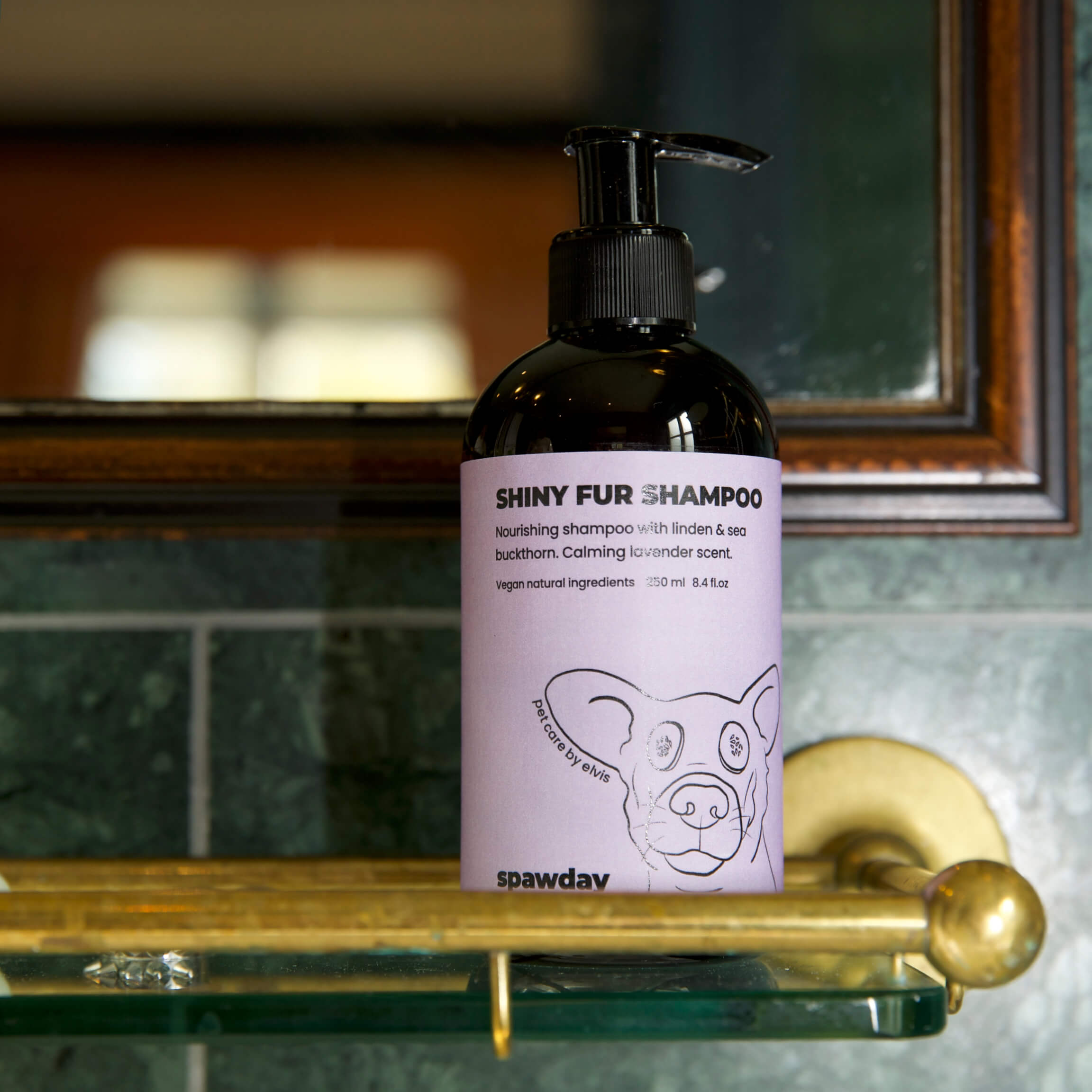 Shiny Fur Shampoo 2 pack – For Oily Hair & Dry Skin
