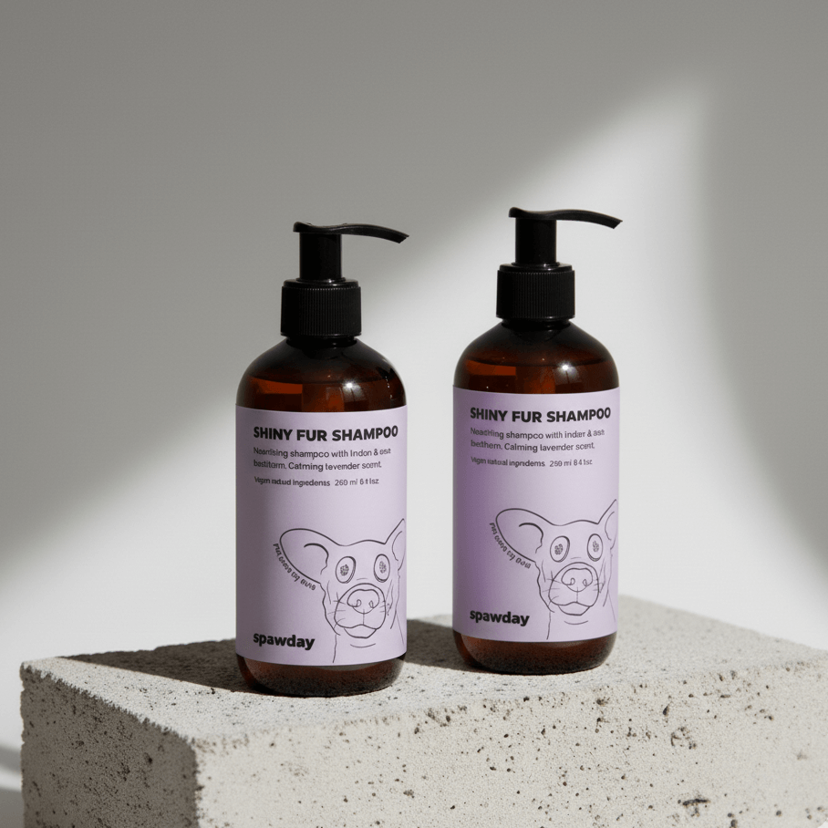 Shiny Fur Shampoo 2 pack – For Oily Hair & Dry Skin