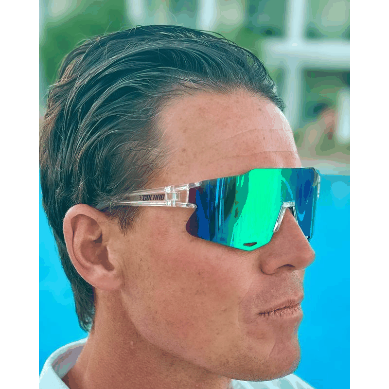 Tri Vision Green Purple