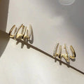 Eleganta örhängen