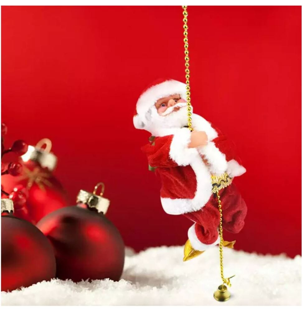 Klättrande tomte