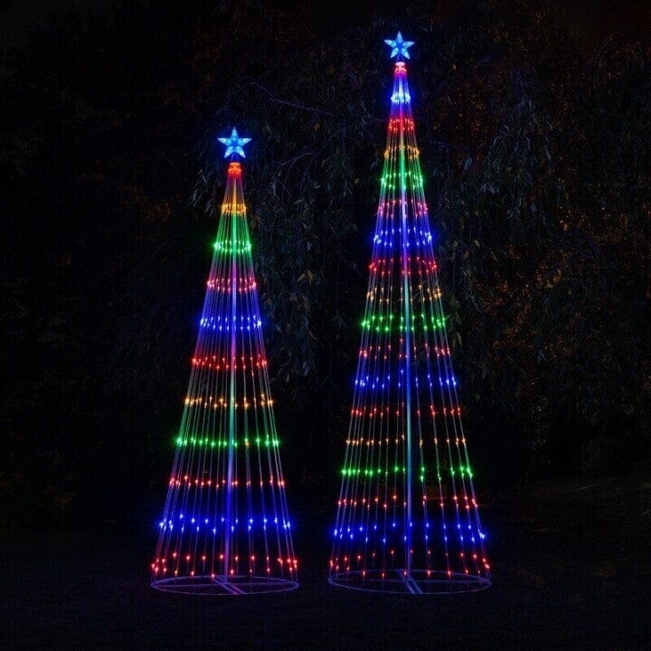 LED Julgransljus med magiska mönster