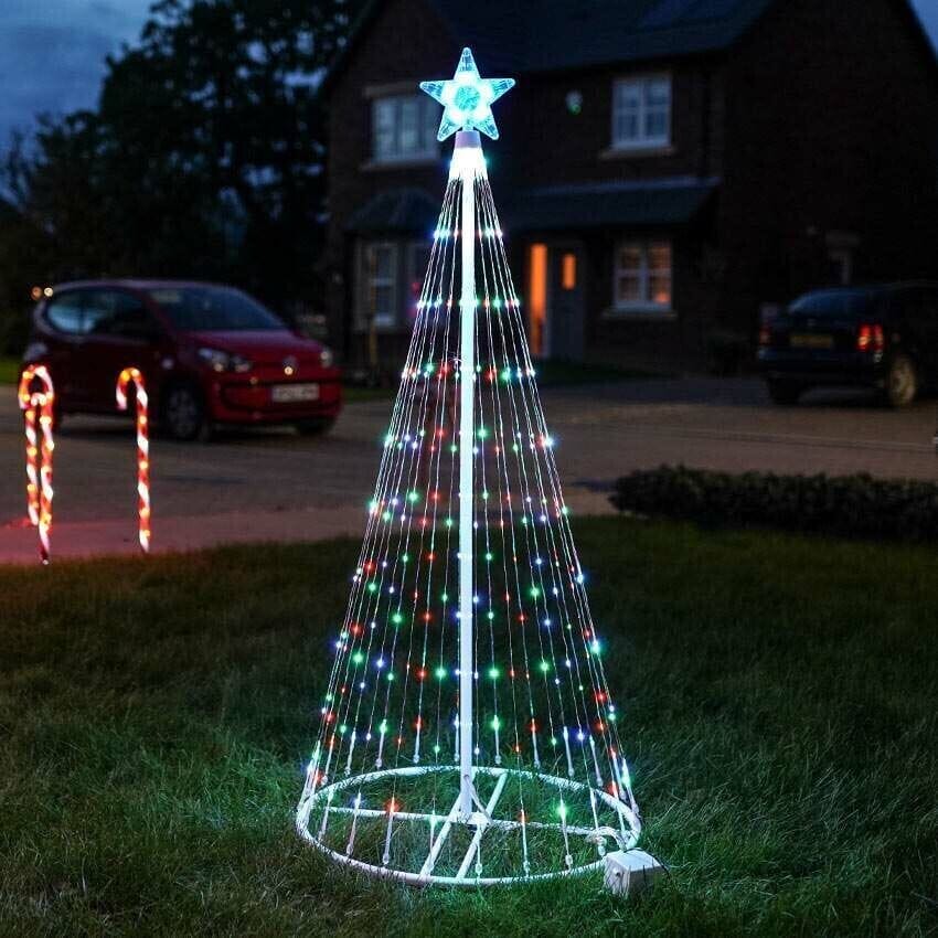 LED Julgransljus med magiska mönster