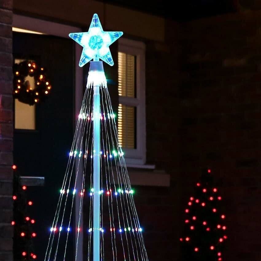 LED Julgransljus med magiska mönster