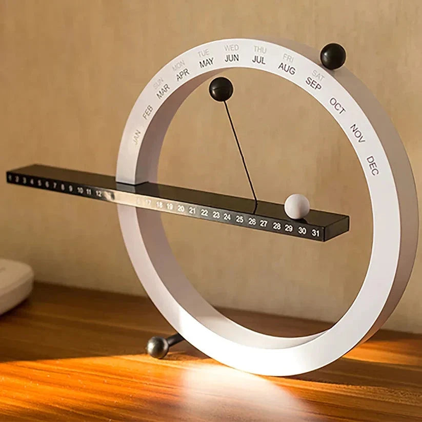 Magnetisk Modern Kalender för 2024