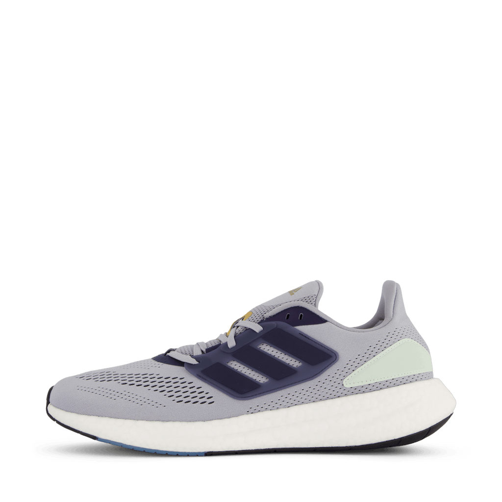 Pureboost 22 Shoes Halo Silver / Shadow Navy / Linen Green