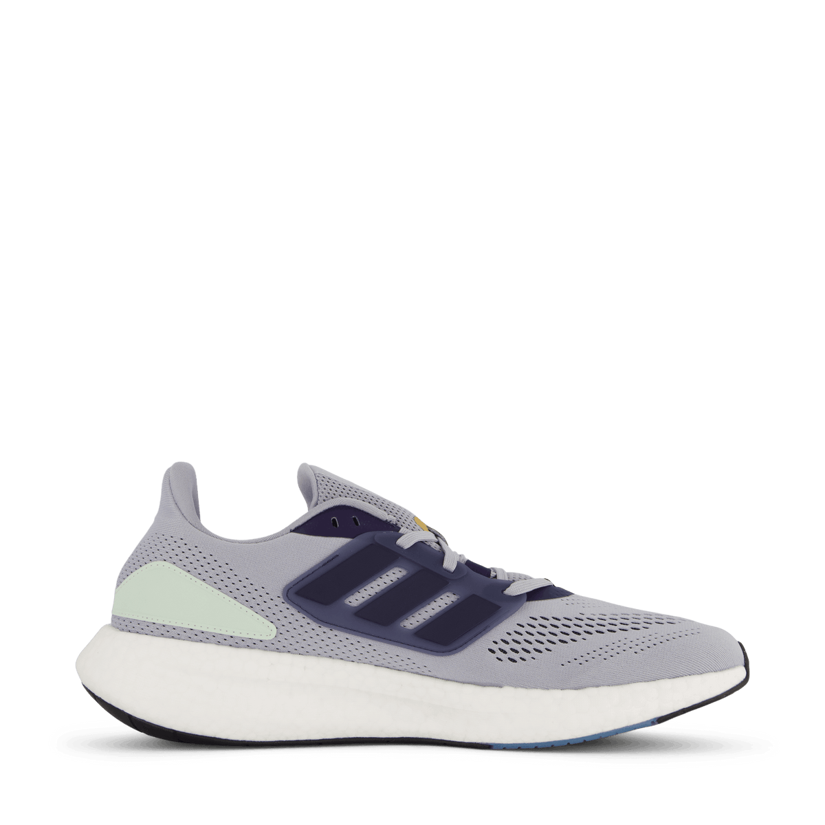 Pureboost 22 Shoes Halo Silver / Shadow Navy / Linen Green