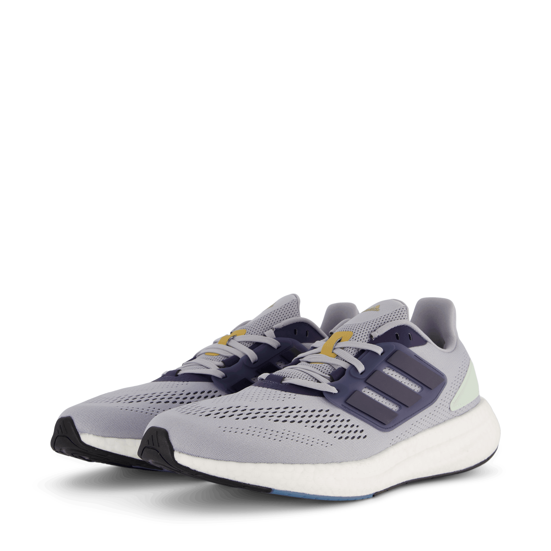 Pureboost 22 Shoes Halo Silver / Shadow Navy / Linen Green